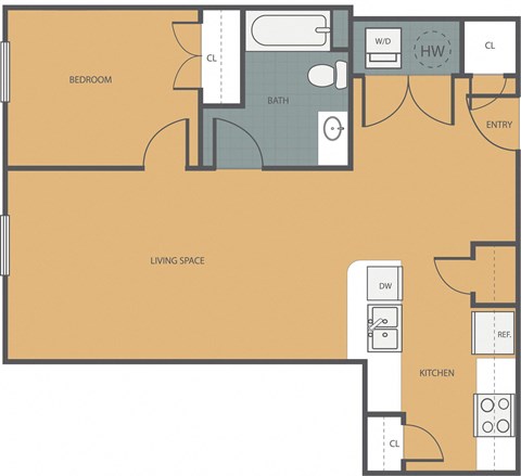 Gramercy Row Floor Plan